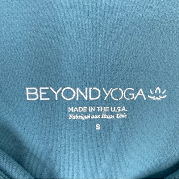 Beyond Yoga All The Filament High Waisted Legging S Sky Blue Yoga Barre Pilates - Picture 6 of 11